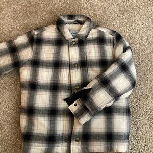 Boys Sherpa-lined jacket - size 8